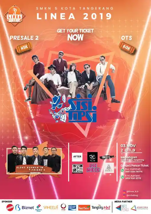 Desain Poster Pensi | Event Linea 2019