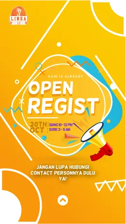 Desain Story Instagram | Event Linea 2019