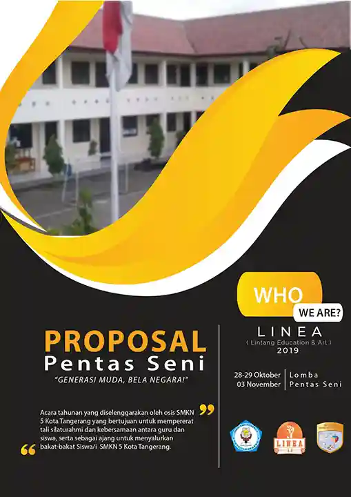 Desain Cover Proposal | Event Linea 2019