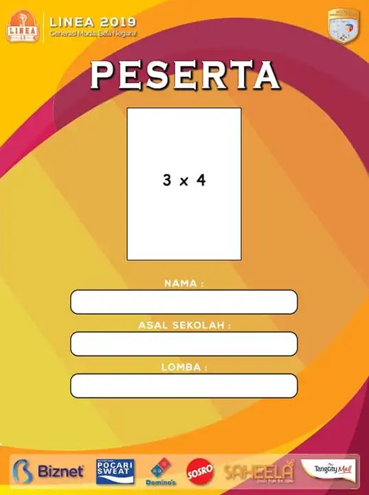 Desain ID Card | Event Linea 2019