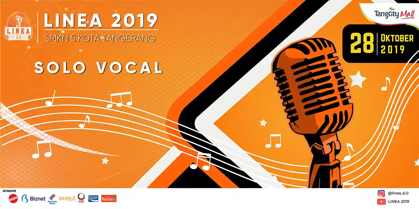 Desain Background Panggung TangCity | Event Linea 2019