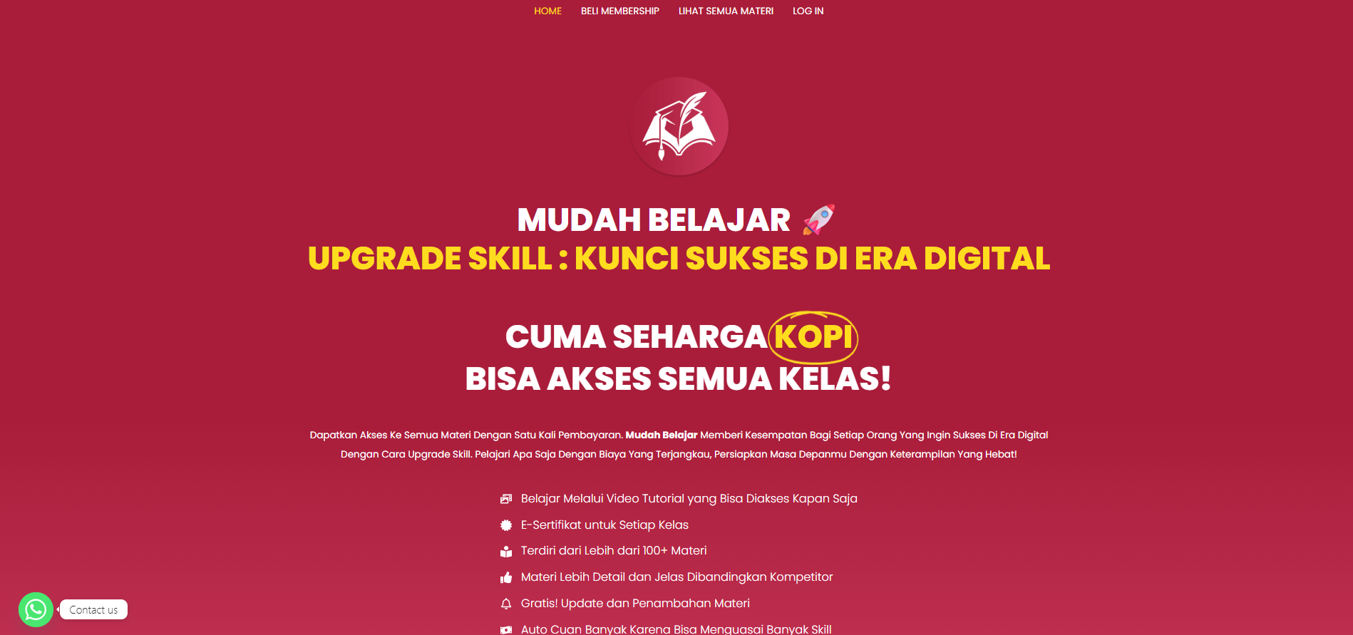 Website Online Course | Mudahbelajar