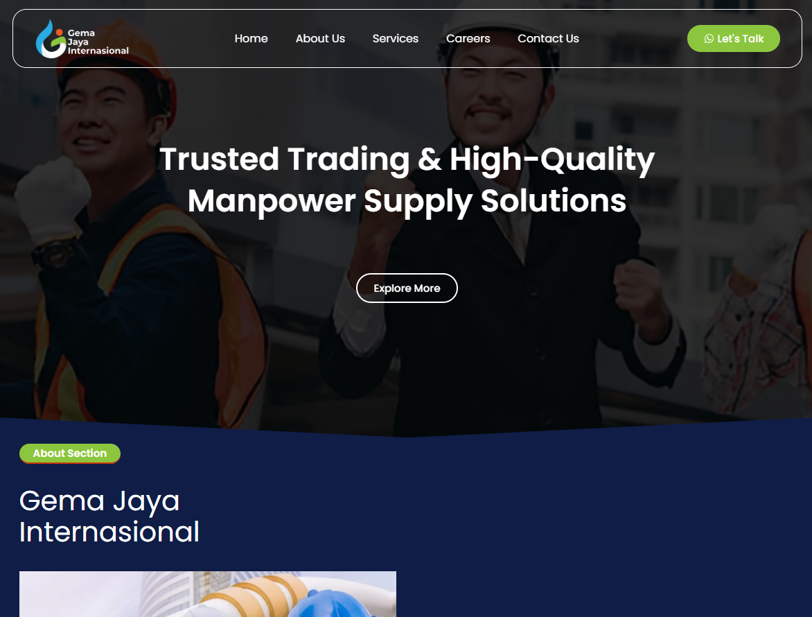 Website Landingpage GJI | 2025